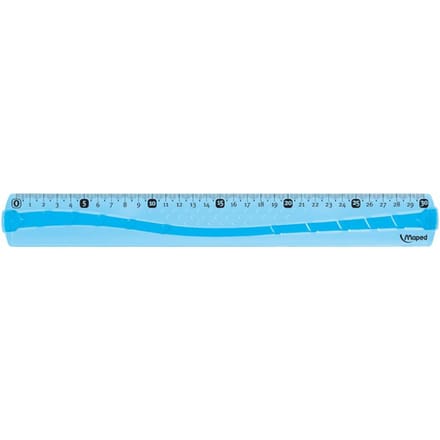 2x Maped Liniaal - Flex Soft - 30 cm - Onbreekbaar (groen en blauw)