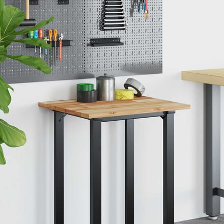 vidaXL - Bureaublad - met - olieafwerking - 80x50x2 - cm - massief - acaciahout