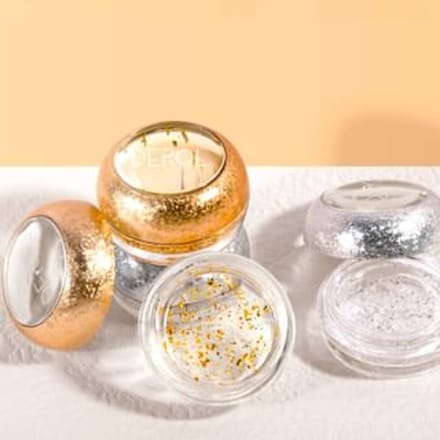 DEROL - Gold Leaf Star Color Changing Lip & Cheek Cream - 2 Colors #02 Silver