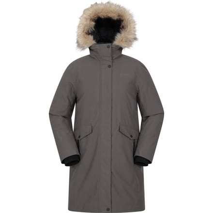 Mountain Warehouse Dames Marlow Extreme Down Waterproof Parka (Grijs)