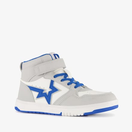 Blue box jongens hoge sneakers grijs blauw - Maat 33