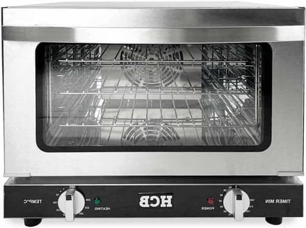 Heteluchtoven - Keukenoven - Professioneel Koken - Snelle Opwarming - 21 Liter - Zilver