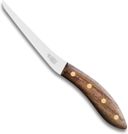 Robert Herder Fileermes SeaKnives – Edwin Vinke's – Flexibel – RVS – Lemmet 130 mm – Heft Walnotenhout