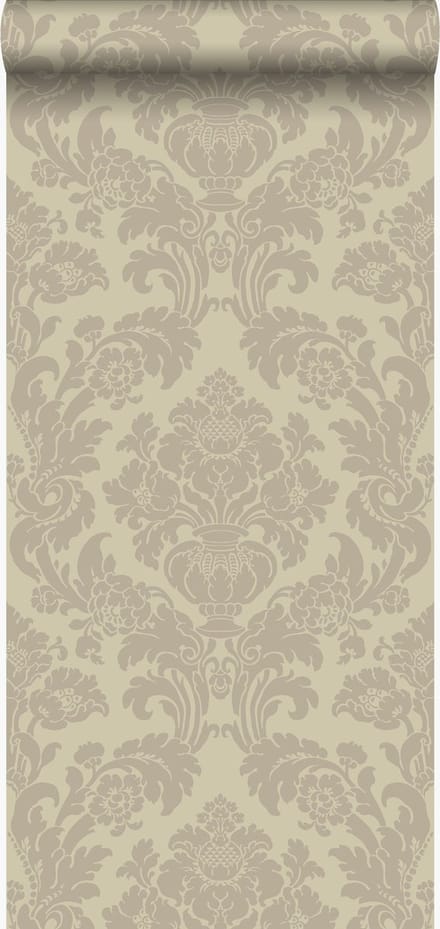Origin Wallcoverings behang ornamenten warm beige - 53 cm x 10.05 m - 346238