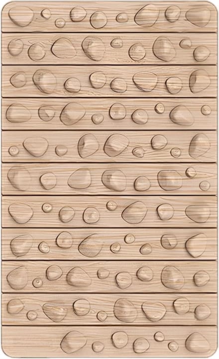 Voetreflexologie Pad - Massage Kussen - Voet Ontspanning - Opvouwbaar Ontwerp - 50 x 30 cm - Houtnerf
