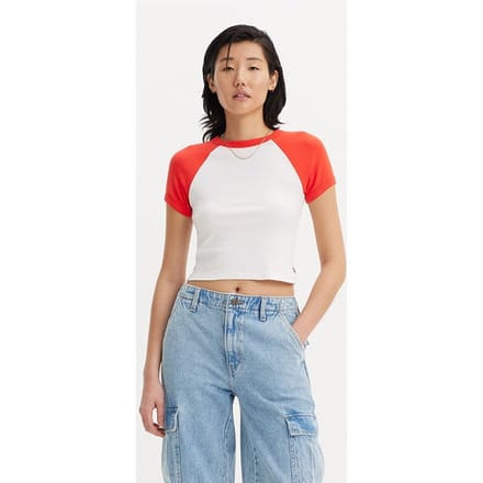 Levi's Oracle T-shirt Ecru Taglia: L | Maglie Sportivi Outlet | Donna | Marrone