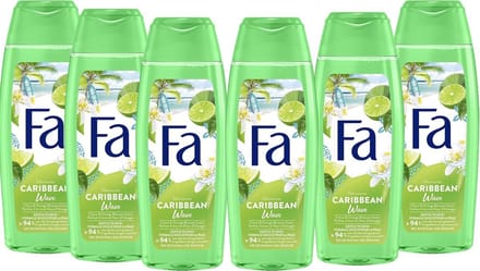 Fa Douchegel - Caribbean Lemon - 6 x 250 ml