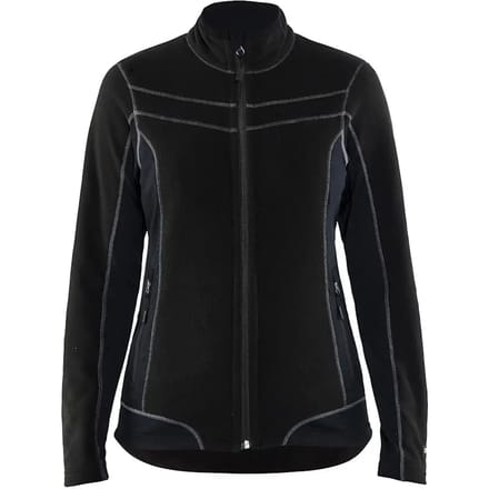 Blåkläder 4924-1010 Dames Microfleecevest Zwart maat S