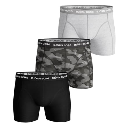 3-Pack Heren Katoenen Stretch Boxers Zachte Alledaagse Onderbroek Korte