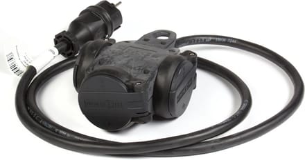 lightmaXX Cable 3-way 1,5m - Schuko stroomkabel