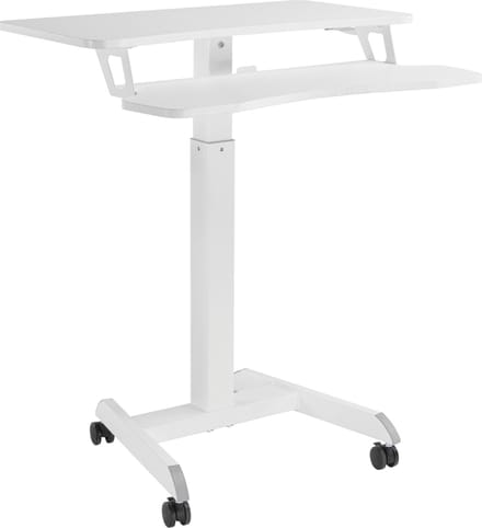 Bureau zit sta laptoptafel - verrijdbaar - hoogte verstelbaar