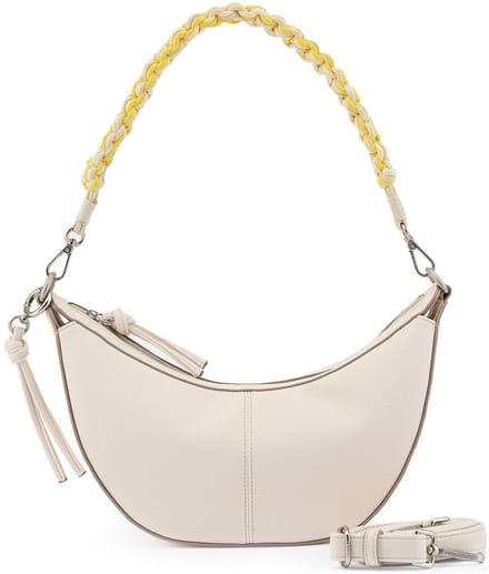 FREDsBRUDER schoudertas That’s My Bag Collection Halfmoon Bag Milky White crème
