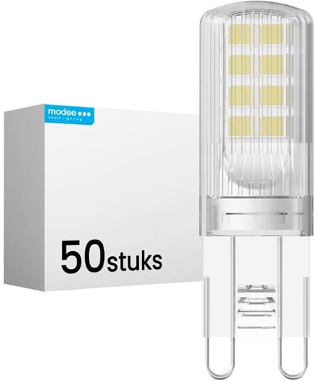 Modee LED Lamp G9 - 2.6W 2700K 320lm 230V - LED Lamp insteek - Warm Wit - 50 stuks