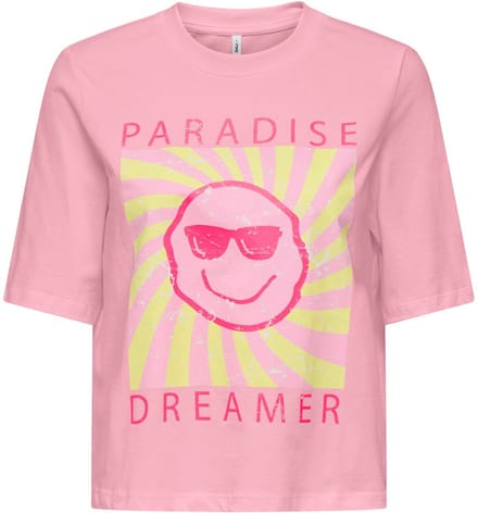 T-shirt Korte Mouw Kids Only Carty-sun