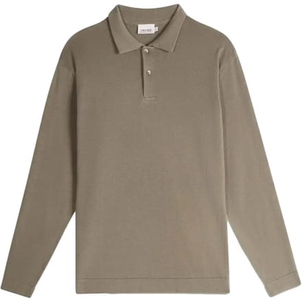 Polo met lange mouwen Imago Tea Leaf