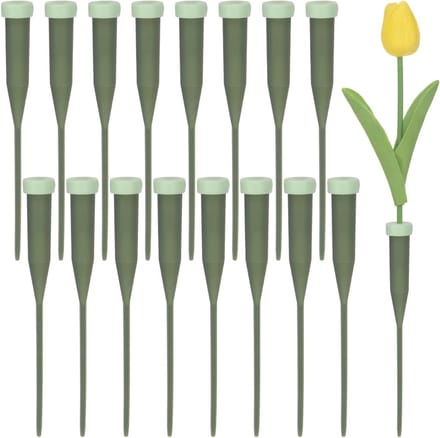 Solidchoice - Plastic bloemenwaterbuizen met rubber kappen - voor verse bloemen
