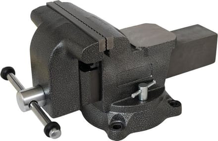 Bankschroef 200 mm met pijpklem en draaibaar - TOPGEAR