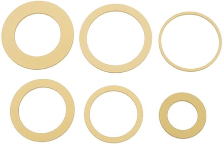 Dailygoods - 6 Stuks Messing Adapterringen voor Zaagbladen