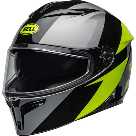 Bell Lithium Shear Grijs Geel Integraalhelm - Helm