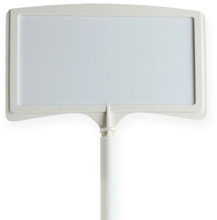 Plantenetiket ter vervanging, 53 cm, schuin, 10 stuks