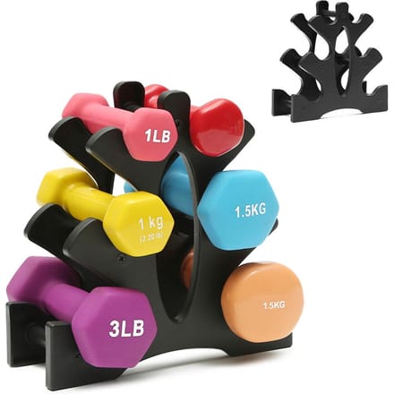 Halter opbergrek gewichtheffen standaard beugel voor thuis sportschool zwart