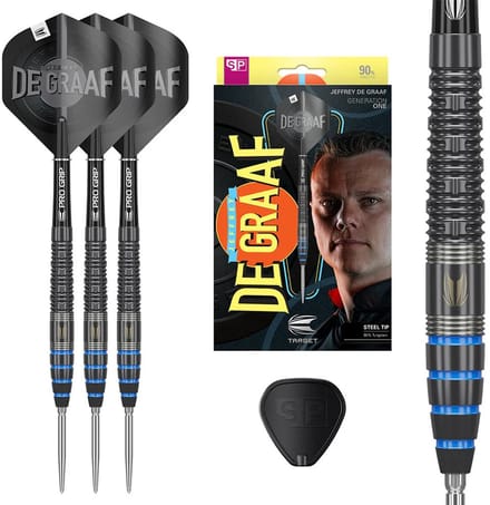 Target Jeffrey de Graaf G1 Swiss Point 90% - Dartpijlen