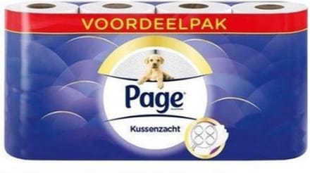 Page Kussenzacht Design Toiletpapier - 48-rol