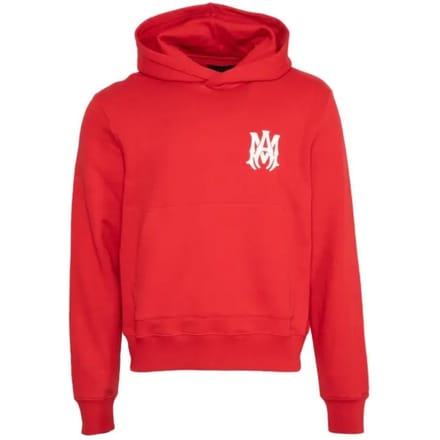 Amiri MA-logo rode hoodie