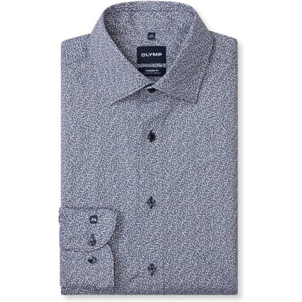 OLYMP Luxor 24/Seven Overhemd, Modern Fit, New Kent, Marineblauw