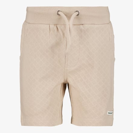 Unsigned jongens sweatshort beige - Maat 92