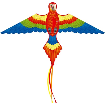 Kindervlieger HQ Parrot Kite 102001 Multikleur 152 x 96 cm