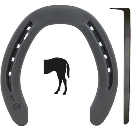 Fer à cheval achter met 1 pinçon Kerckhaert ST Special (x20)
