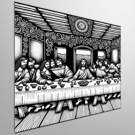 Kunstprint | Wanddecoratie | Dibond | 50 × 50 cm