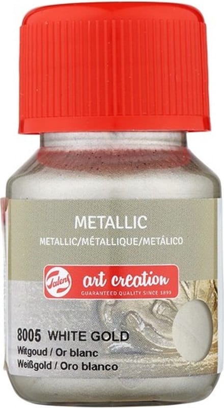 Metallic Verf - 8005 Witgoud - Art Creation - 30 ml