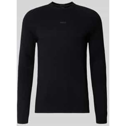 Regular fit gebreide pullover met wol