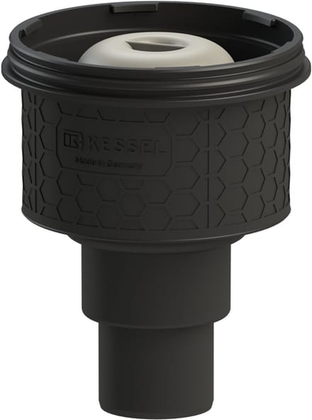 KESSEL-basislichaam Ecoguss - DN 50, uitloop verticaal, 48458