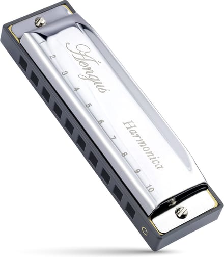 Mondharmonica C Majeur - Blues Harp C - zilver