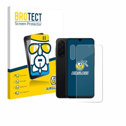 Screenprotector voor Samsung Galaxy A26 5G Enterprise Edition (Voor+Camera) Beschermglas transparant