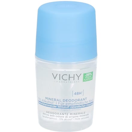 Vichy Deodorant Anti-Transpiratie Mineral 48u 50 Roller