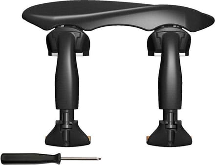 Wittner 256111 violin chinrest center and tilt adjustable, center mount 4/4, with screwdriver