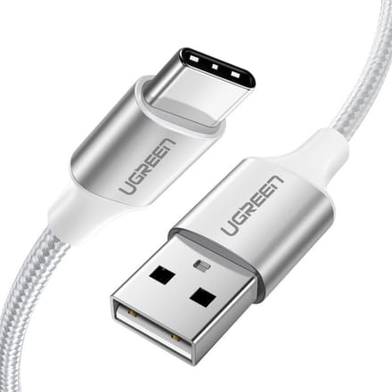 Kabel Ugreen Us288Usb Do Usb-C, Qc3.0, 1M (Biały)