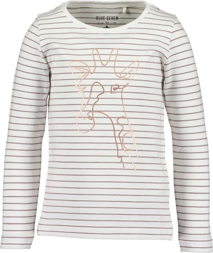 Blue Seven-Meisjes T-shirt-Wit