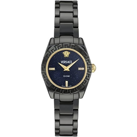 Versace DV One Diamond VE9F00325 Horloge - Keramiek - Zwart - Ø 28 mm