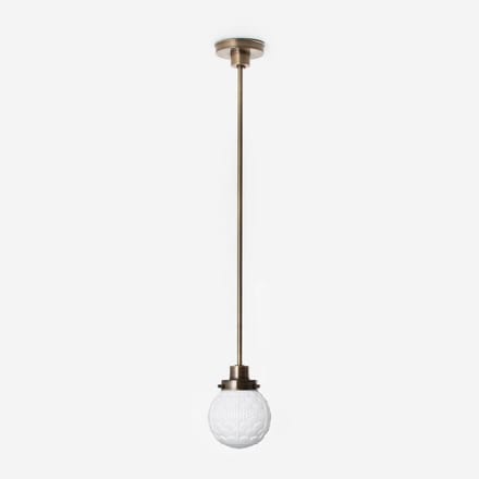 Hanglamp Arcade 20's Brons - Art Deco Trade