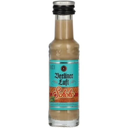 Berliner Luft SCHOKO Der Frische Pfefferminzlikör 15% Vol. 0,02l