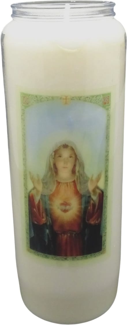 Noveenkaars Heilige Vrouw 010 - 9 dagen brander (5 stuks)