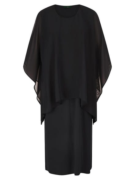 Jersey jurk Van Emilia Lay zwart