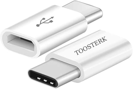 Adapter van Micro USB naar USB-C – Voor Android – Wit
