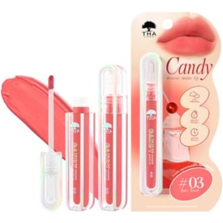 THA - Candy Mousse Matte Lip 03 Bare Peach