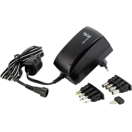 HyCell 1201-0009 Stekkernetvoeding, instelbaar 3 V/DC, 4.5 V/DC, 5 V/DC, 6 V/DC, 7.5 V/DC, 9 V/DC, 12 V/DC 2250 mA 27 W